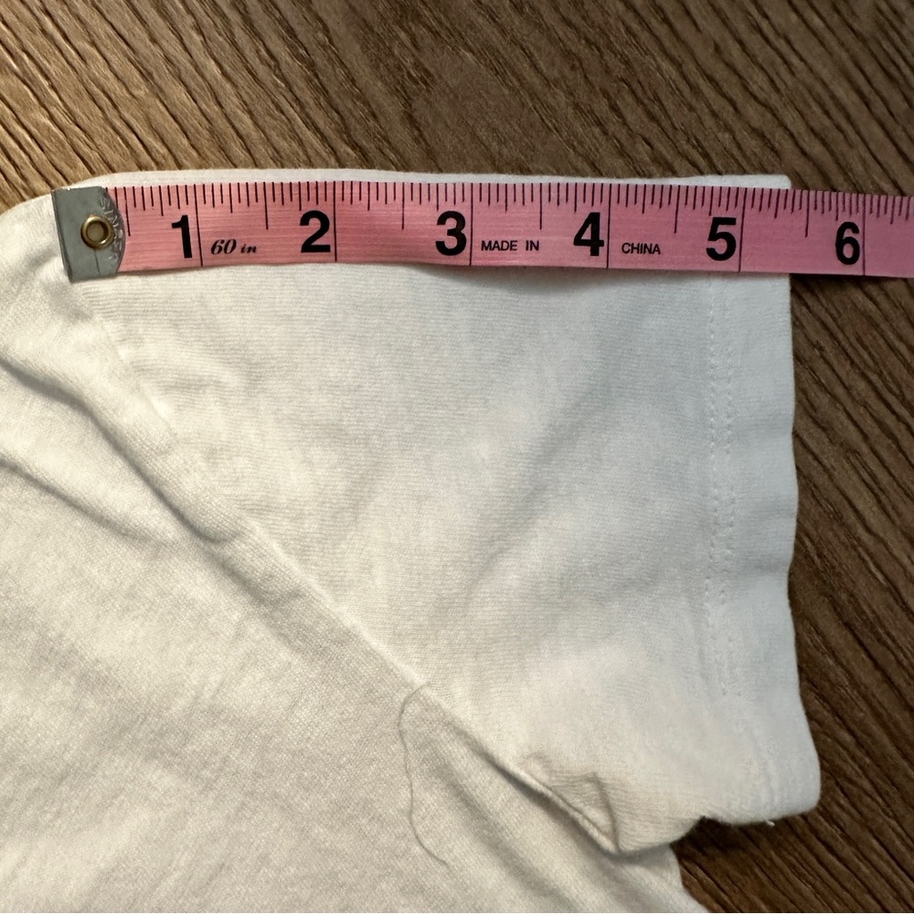 J. Crew Women’s Girlfriend Short-Sleeve Crewneck Tee White in Size XXS EUC - Picture 9 of 12